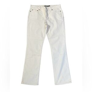 Ralph Lauren light cream colored corduroy straight leg pants. Women size 12.